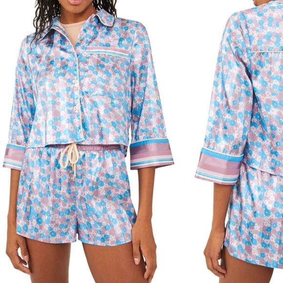 Free People Other - Free People Pillow Talk PJ Set Lavendar